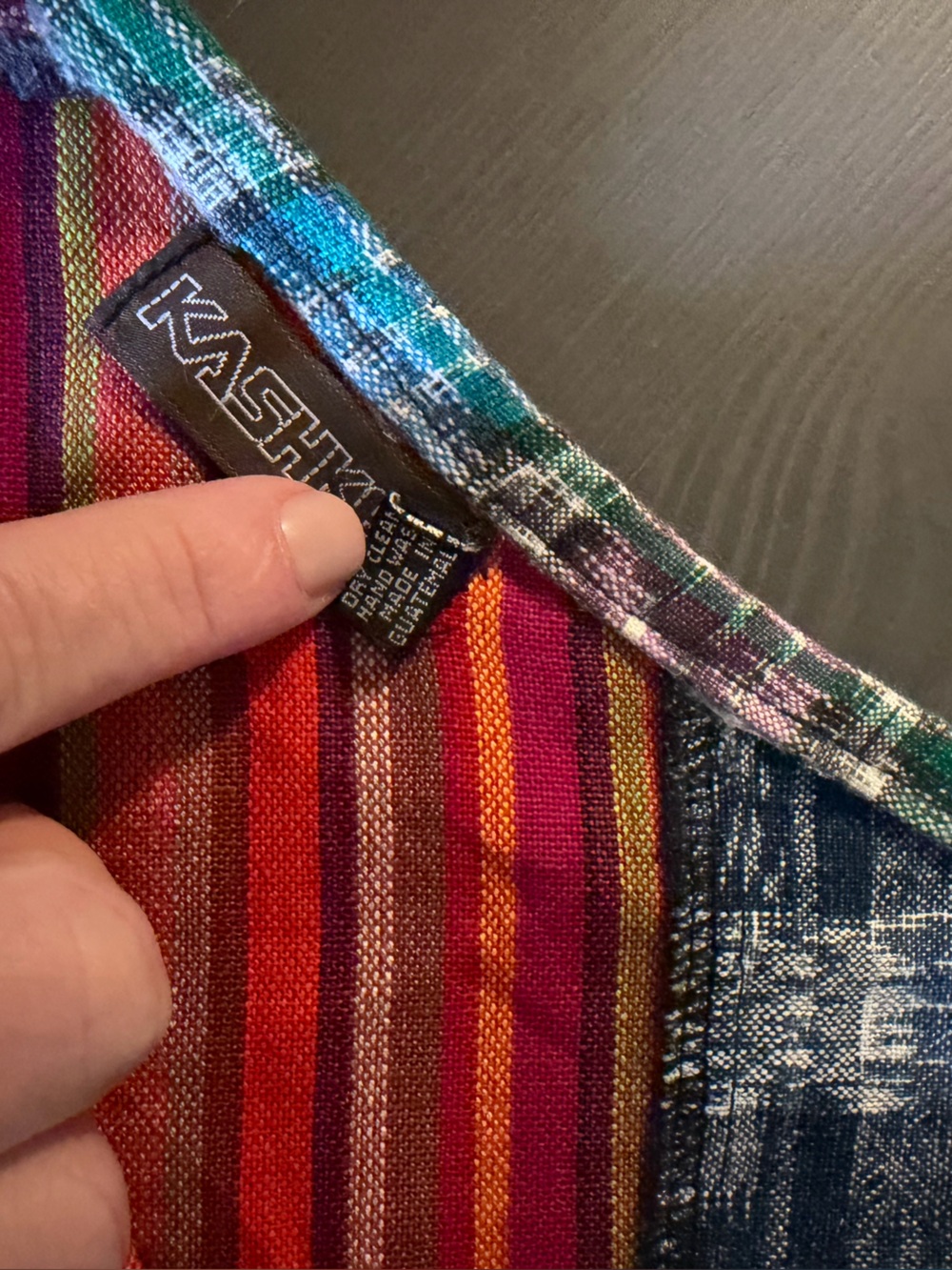 Kashken Boho Patchwork Cotton Maxi Skirt - Picture 9 of 9